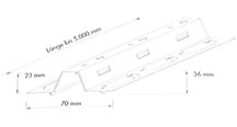 Dobner Aluminium Paneeldecke Stahl-Tragschiene